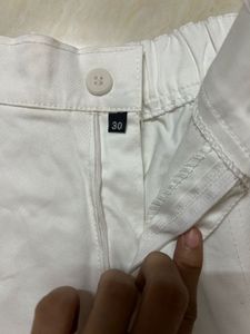 White Short / Bermuda Shorts