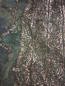 Really Super Saree ..half And Hal Full Embroidery