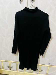 Black Knit Dress