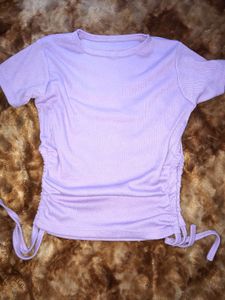 Lavender Fitted Top