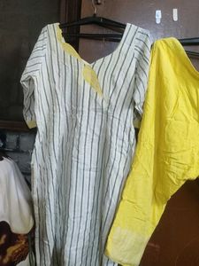 Striped Kurta Set