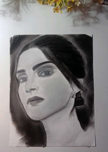 Pencil Portrait Drawing