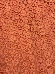 Cute Orange Lace Tank Top