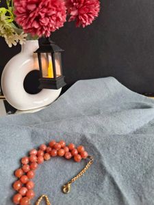 Coral Bead Bracelet