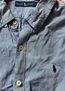 Ralph Lauren Blue Chambray Shirt