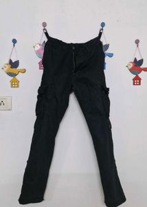 Black Cargo Pants