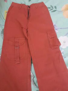 Wide Leg Cargo Pants