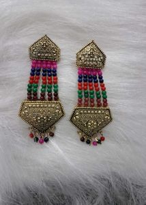 Beaded Dangle Earrings