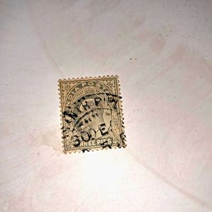 Antique British-India Stamp