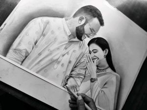 Custom Couple Portrait