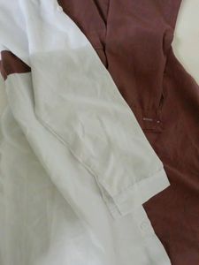 Double Coloured Midi Dress