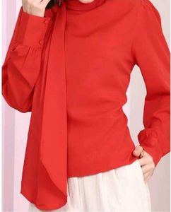 SHEIN  relaxed fit puff sleeve top