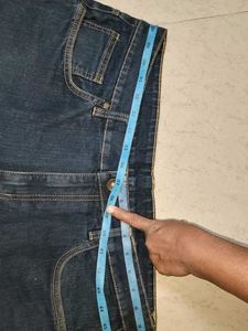 Dark Blue Denim Jeans