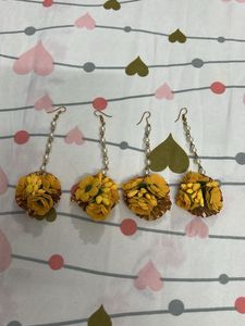 Floral Pearl Maang Tikka Sets - Indian Jewelry