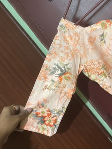 Floral Print Kurta
