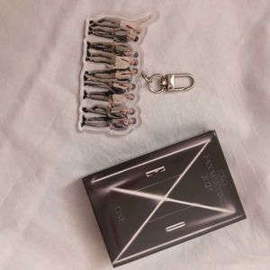 EXO Acrylic Keychain and Lomo card set