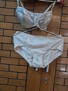 Like New Corset Bra N Panty  Combo