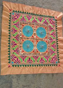 Embroidered Textile Art (Desi Kathiyawadi)