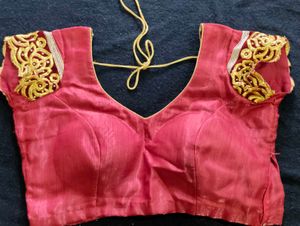 Magenta Lehenga Saree