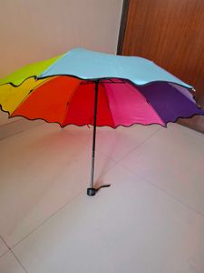 Flash Sale: Kids 3Fold Rainbow Umbrella (6-12 Yrs)