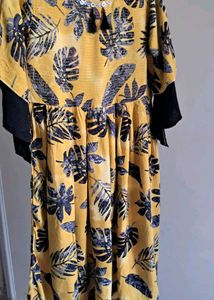 Umbrella Sleeves Beautiful Kurti