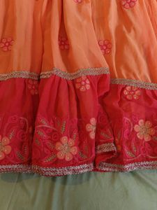 Cute Orange &amp; Yellow Dress