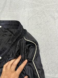 Louis Vuitton-Styled Blue Track Pants | Monogram