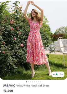 URBANIC maxi frill dress