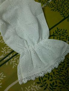 Western Women Chikan Net Top