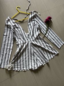 Stripes Playsuit