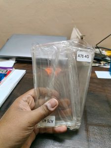 New Transparent Back Cover (2) for Oppo A76 / A96