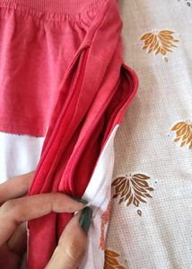 Cute Pink &amp; White Shorts