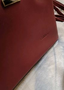 Maroon Handbag