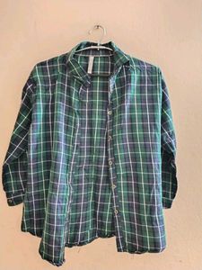 Old Navy Checks Semi Formal Shirt