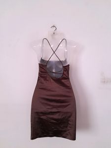 Coffee Brown Bodycon Dress (Women&#39;s)