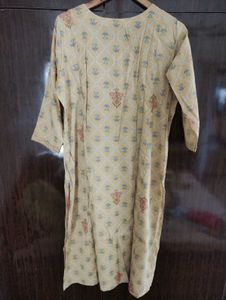 3/4th Sleeves Kurta Palazzo Set For Women, 44inch