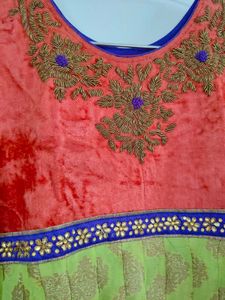 Ethnic Heavy Gown L-xl Size No Return