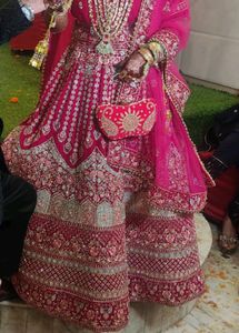 Lehenga Beautiful Colour  heavvy dupatta