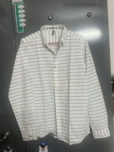 UCB Kids BLUE STRIPED FULL SLEEVES SHIRT -EL SIZE