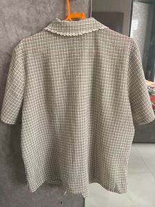 Korean Shirt With Chinese Collar