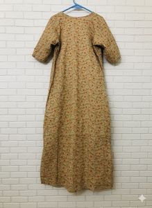 MATERNITY nighty with zib on both sides