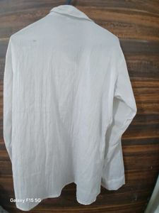 White Button-Down Shirt