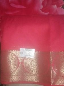 Elegant Red Saree