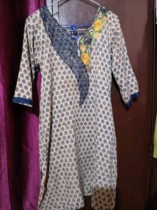 Elegant Printed Kurta