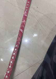 Red Rhinestone Belt