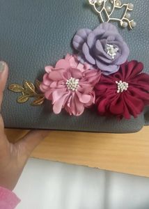 Grey Sling Bag