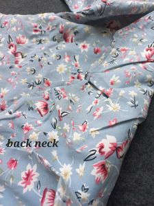 Floral Print Round Kurti