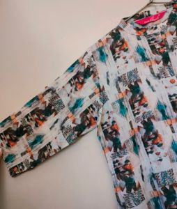 Multi Colour pathani kurti