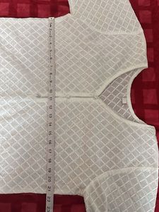 White Embroidered Tunic