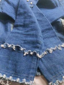 Frayed Denim Jacket